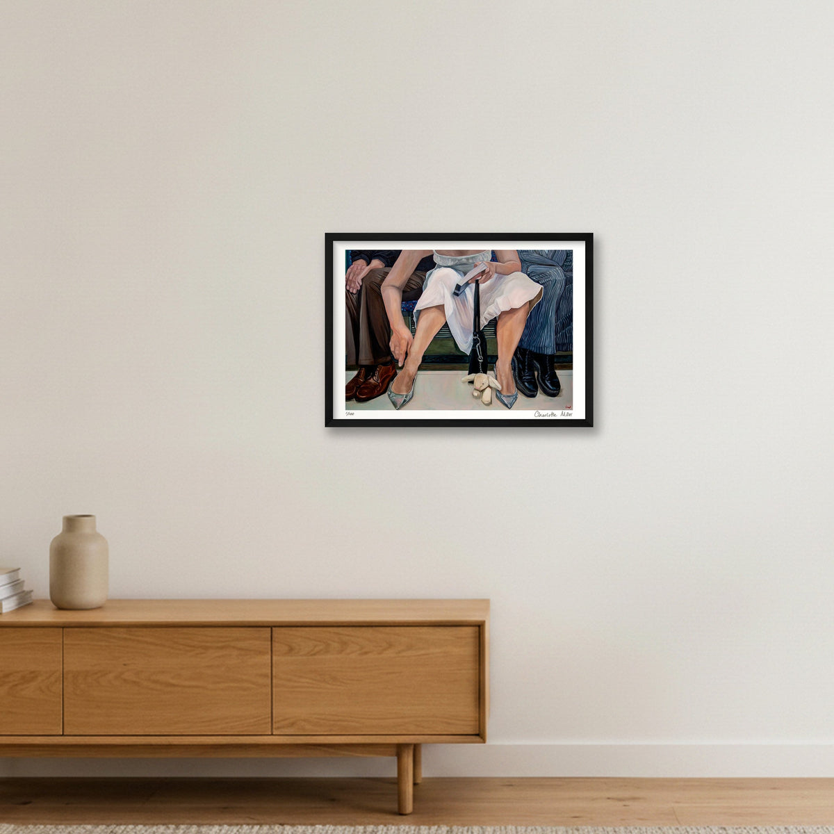 Claiming — A2 (59×42cm, 23×17") Black Frame
