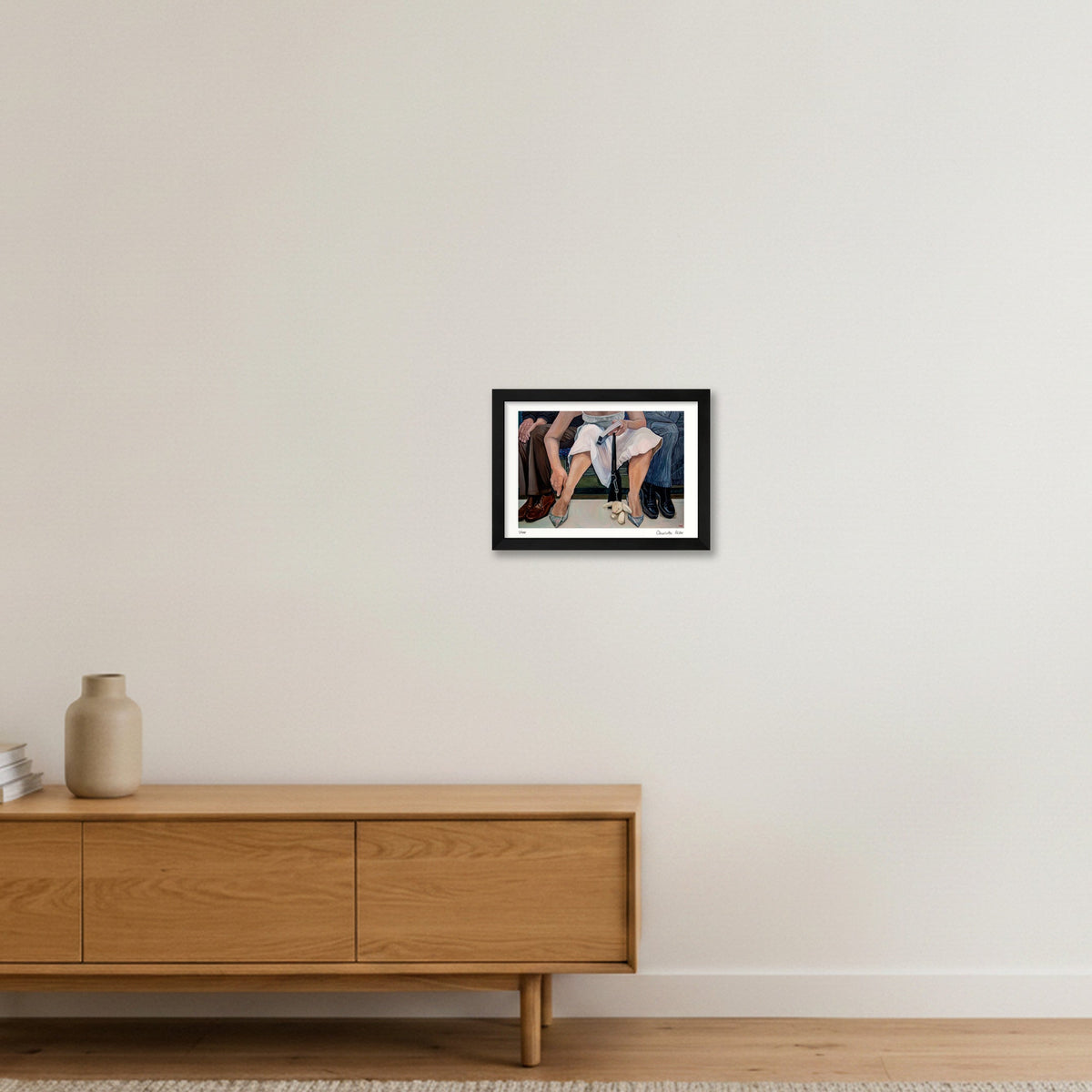 Claiming — A4 (30×21cm, 12×8") Black Frame